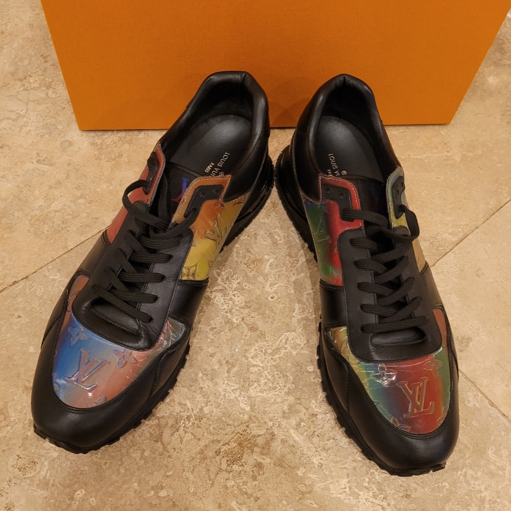 AUTHENTIC IRIDESCENT RUNAWAY LOUIS VUITTON SNEAKERS SIZE12